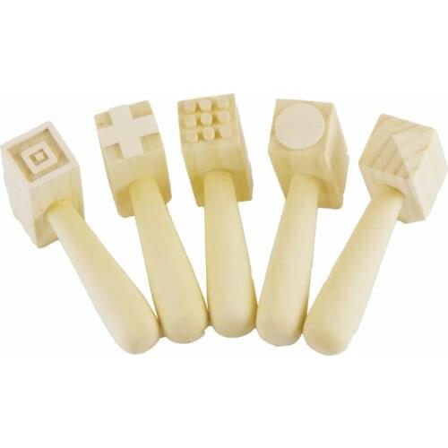 12 pcs/set Pottery clay wood tool set Handmade plasticine clay mold rolling pin pottery clay ceramic tools