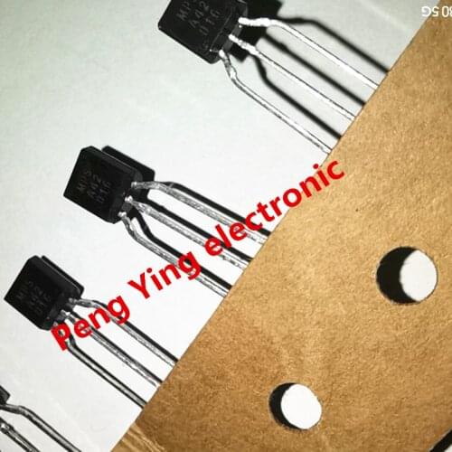 50pieces/lot MPSA42 A42 0.5a /300V low-power TO-92 pin triode original stock