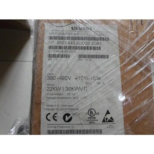 6SE6440-2UD32-2DA1 6SE6 440-2UD32-2DA1 new in box