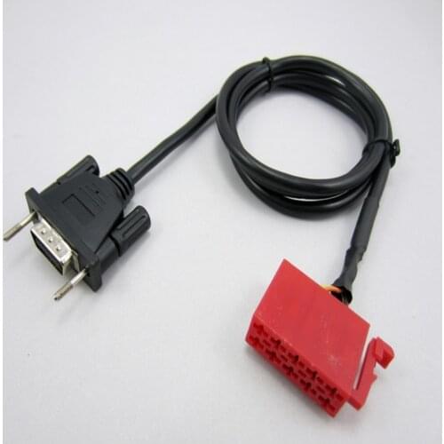 Yatour Wire Harness VGA15P/SCSI20Pin Cable For Mercede Benz 10-pin 1994-1998 Radios Bluetooth Car Adapter M06/M07 Digtial Music