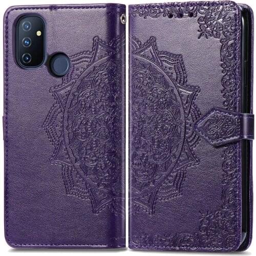 Wallet Case For OnePlus Nord N100 Case Floral Filp PU Leather Cover For OnePlus Nord N100 Case For OnePlus Nord N100 Cover Book