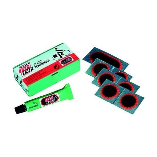 KIT of 10 patches and repair wheels with camera