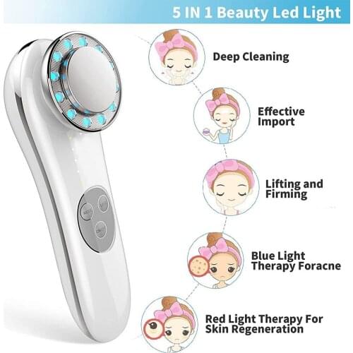 Lightweight Facial Massager Anti-aging Firming Anti-wrinkle Massager Photon Rejuvenation Massager For Home