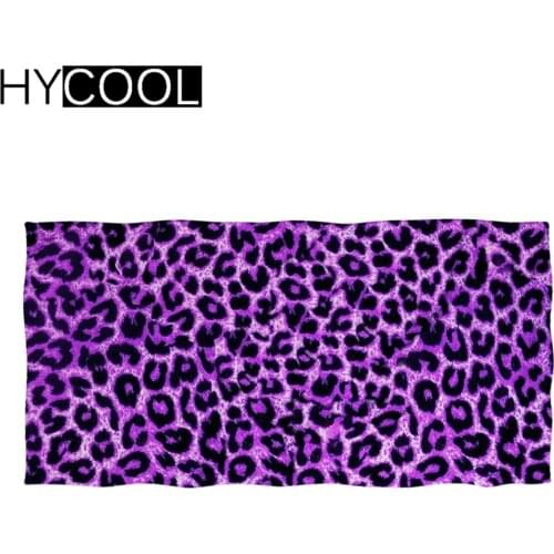 Summer Beach Soft Towels Leopard Pattern Printing Microfiber Gym Sport Yoga Mat Swimming Towel Absorbent Quick Dry Toallas