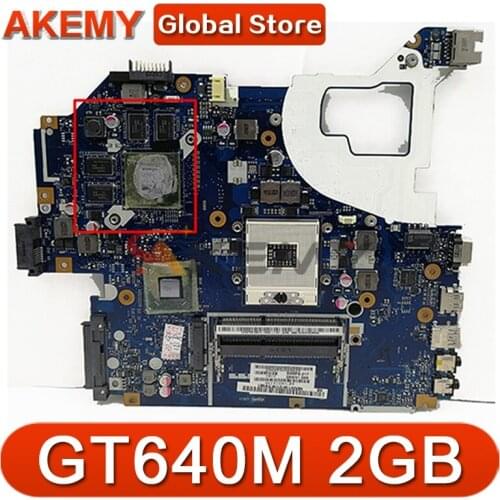For Acer aspire V3-571 V3-571G E1-571G Laptop Motherboard HM77 DDR3 NBRZP11001 Q5WVH LA-7912P GT640M 2GB Test OK Mainboard
