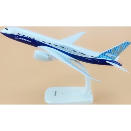 Alloy Metal Prototype Air B787-9 Boeing 787 787-9 Airlines Airplane Model Plane Model Stand Aircraft Kids Gifts 20cm