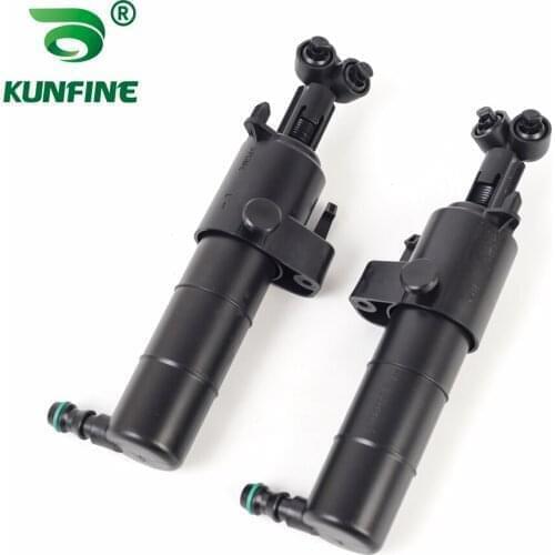Car Headlight Washer Nozzle Car Headlamp Cleaning Jet Pump Head Light Water Sprayer OEM No. 2128600147 2128600247
