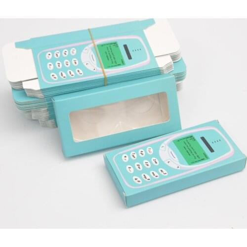 Wholesale paper eyelash packaging box lash boxes custom logo faux cils mink false eyelashes package paper lash case bulk vendors