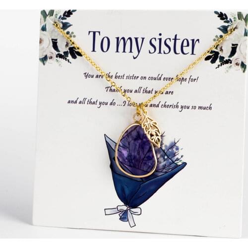 MEIBEADS Fashion Birthstone Leaf Pearl Charms Clavicular Chain Necklaces Wish Card Chokers Necklaces for women Jewelry