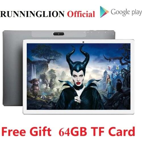 10 Inch Tablet PC 128GB ROM 6GB RAM Deca Core 4G LTE 13.0/5.0MP Android 9.0 1920X1200 2.5D Tempered Glass IPS Pad