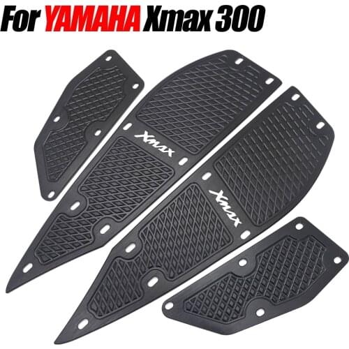 Motorcycle Footrest Pedals pedals CNC Footrest MATS Pedals Aluminum alloy reinforced foot pad for YAMAHA Xmax 300 XMAX300 17-18