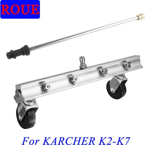 For Karcher High Pressure Water-Gun Cleaning Car Body Chassis Car Washing Machine Water Washing Machine 4 Nozzle Cleaning Kit