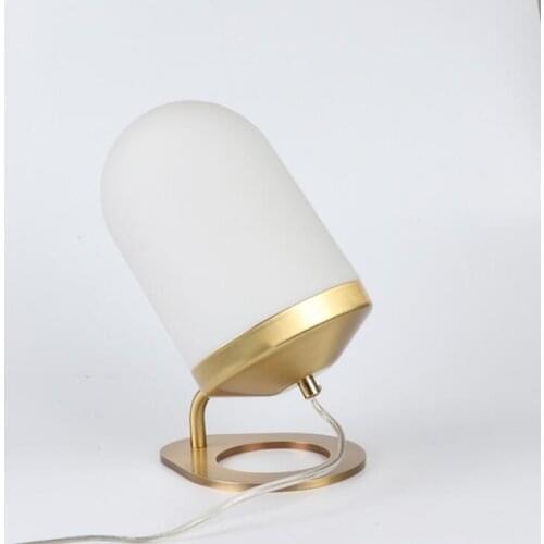 Nordic warm bedroom bedside lamps simple modern fashion study living room personality retro creative decorative table lamp