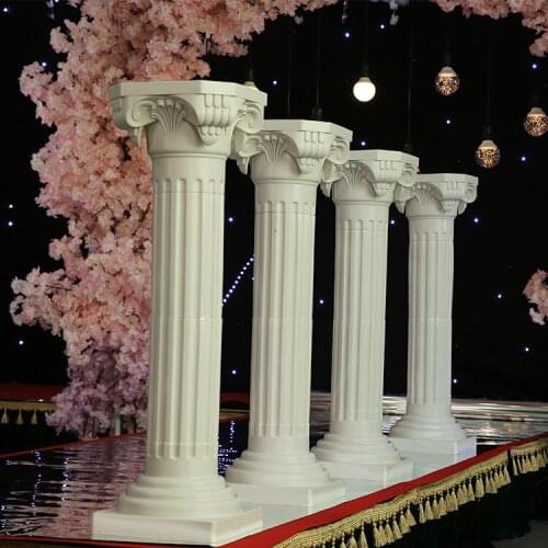 88cm height wedding roman column wedding props wedding roman pillar road lead wedding decoration 8pcs/lot
