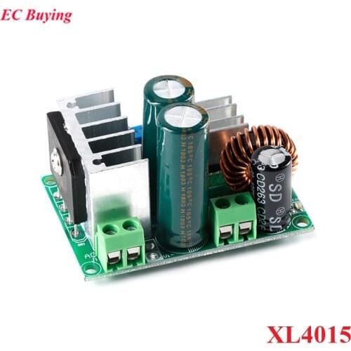 XL4015 AC-DC Buck Step-down Converter Power Supply Module DC-DC Adjustable Regulated 5A Low Voltage Step down Board