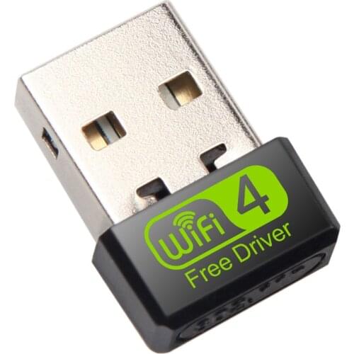 1PCs Mini USB WiFi Adapter 150Mbps Wi-Fi Adapter For PC USB Ethernet WiFi Dongle 2.4G Network Card Antena Wi Fi Receiver