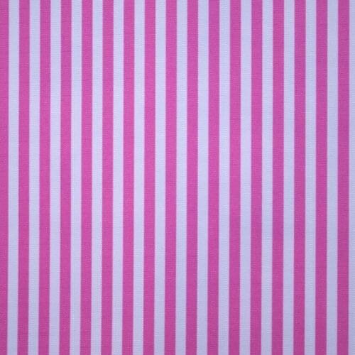 1 yard Polyester/PVC coated Waterproof Fabric for bag,- pink stripes (width=140cm)