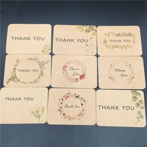 14x10.8cm 20 pcs/lot Personalized Wedding Thank You Cards Custom - From The New - Wedding Thank You Card - Bridal Shower