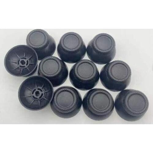 50pcs Black sticks Joysticks Cap Shell Mushroom Caps for PS5 Controller