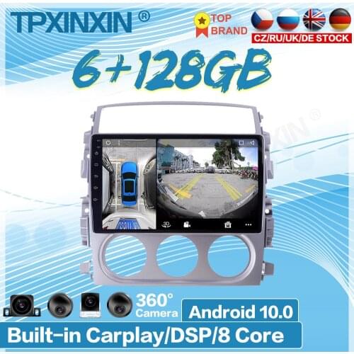6+128GB For Suzuki Liana 2004-2008 Car Multimedia Player Recorder Stereo Android 10.0 Radio GPS Auto Audio Navigation Head Unit