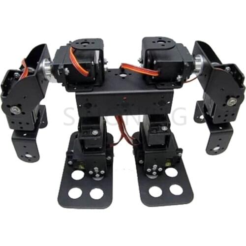 8 DOF Humanoid Robot Walking Bipedal Steering Gear Bracket Part Including Servo