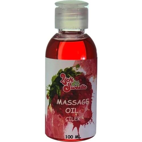 Strawberry Flavored Erotic Edible Massage Oil Lubricant 445158344