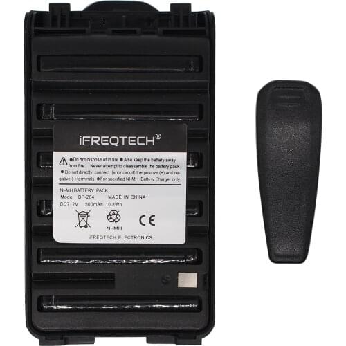 BP264 BP-264 Ni-MH Battery 1500mAh For ICOM IC-F3001 IC-F4001 IC-F3003 IC-F4003 IC-V80 IC-U80 IC-T70 radio