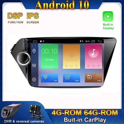 CARPLAY Android 10.0 Car Radio Stereo Player GPS Navigation Multimedia For hyundai Creta ix25 2015-2019 NO DVD