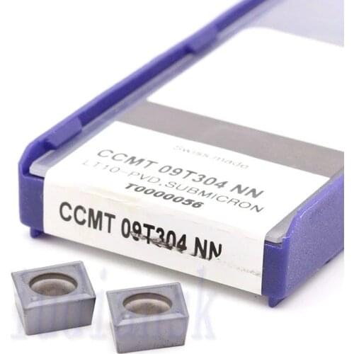 CCMT060204 NN LT10 CCMT09T304 NN LT10 CCMT09T308 NN LT10 High Quality Carbide Inserts CNC Metal Lathe Tool Internal Turning Tool