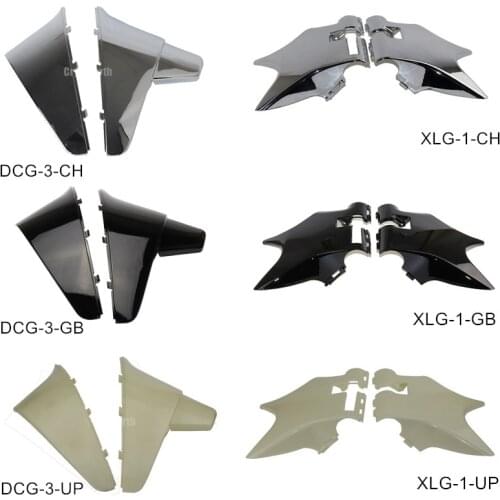 For Honda Shadow VT 600 VLX 600 STEED 400 88-98 Motorcycle Neck Cover Cowl Wire Covers Side Frame Guard / Side Battery Cover Cap