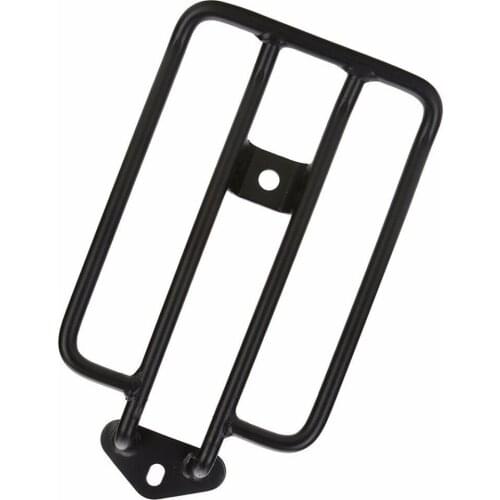 Black Solo Luggage Carrier Fender Rack for 2004 & Up Harley Sportster XL Cruiser