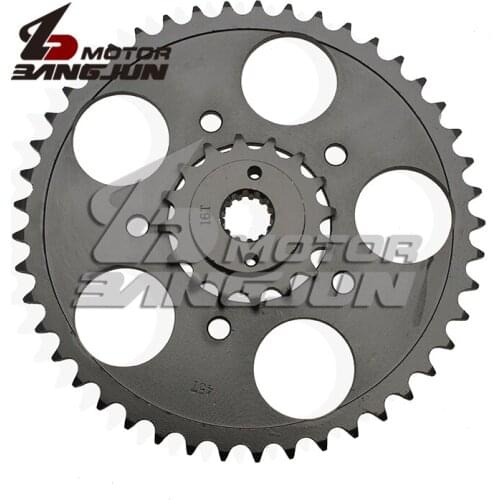 For STEED 400 Wheel Gear Motorcycle Front & Rear Sprocket Geartransmission