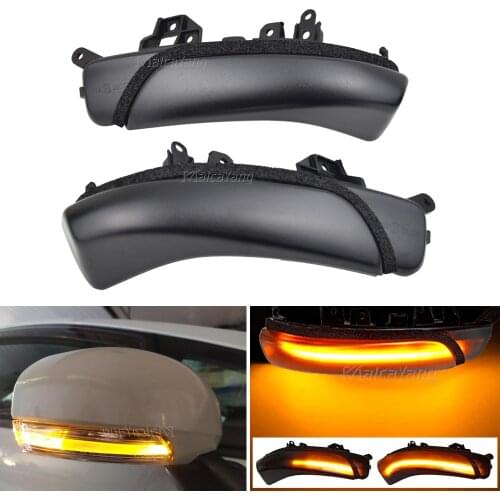 For Toyota CAMRY 09-11 PRIUS (PLUG-IN HBD) 09-10 PRIUS 09-12 IQ 08-12 Euro-market LED Dynamic Turn Signal Light Side Mirror Lamp