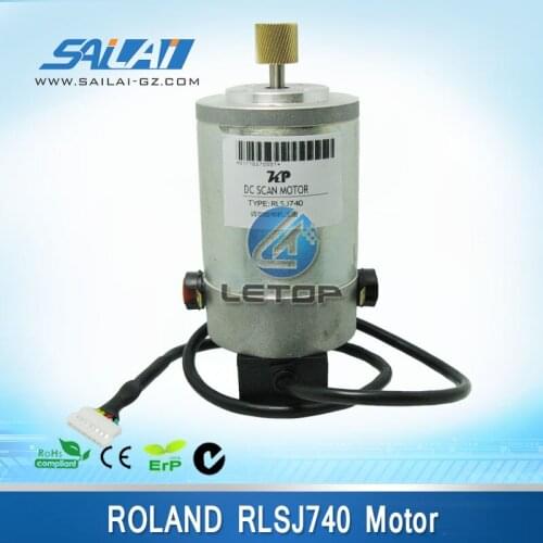 ROLAND eco solvent machine RLSJ740 large dc motor for scan