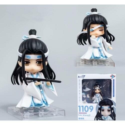 Mo Dao Zu Shi Anime Figure Toys Wei Wuxian Yi Ling Lao Zu Collectible Model Toy Lan WangJi Pvc Action Figure Q Ver Anime Figure