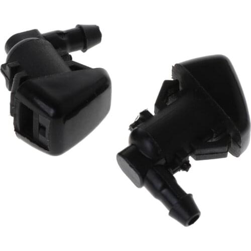 Car-styling 2PCS Front Windshield Washer Nozzles For Jeep Liberty 08-12 For Jeep Commander Windscreen Wipers Parts