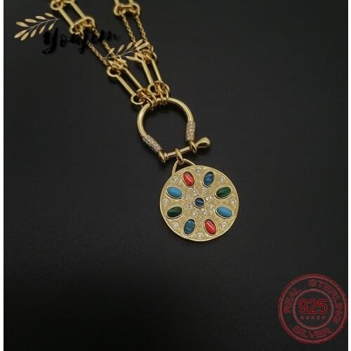 2021 July ROMA series new natural gemstone women men ring necklace bangle big ear ring set monaco jewelry quality accessories