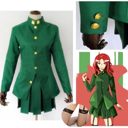 Anime JoJos Bizarre Adventure Kakyoin Noriaki Cosplay Costume adult size outfit costume Halloween party can custom made