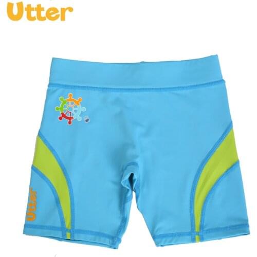 UTTER Baby Boy Cartoon Printing Summer Swim Short Pants Beach Sun Protection Pants for Children Leggings Swimwear Clothing