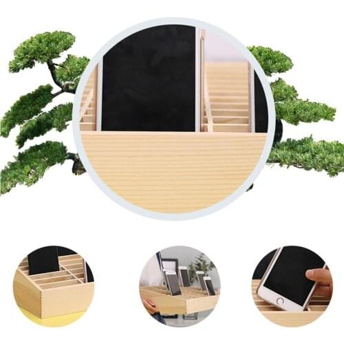 24 Cells Multifunctional Wooden Storage Box Mobile Phone Repair Tool Organizer Large Storage