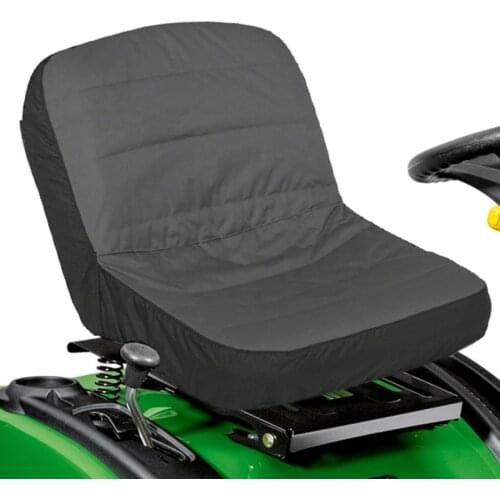 NEW-Universal Riding Lawn Mower Tractor Seat Cover Padded Comfort Pad Storage Pouch Medium