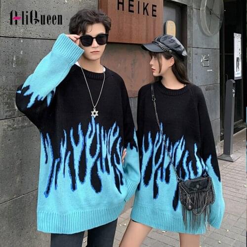 2020 Autumn Women Loose Long Sleeve Knitted Mini Dress Streetwear Sweater Dresses Korean Winter Woman Vintage Long Sweaters