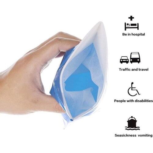10pc 600CC Emergency Portable Car Urine Bag Vomit Bags Mini Mobile Toilets Handy Unisex Disposable Urinal Toilet Bag