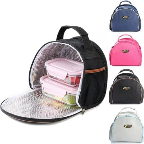 Portable Insulated Lunch Bag Baby Feeding Milk Bottles Keep Warm Cute Cartoon Travel Picnic Waterproof Thermal Handbag