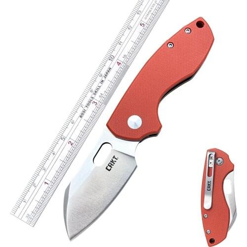 TUNAFIRE Portable Folding Knife D2 Blade G10 Handle High Hardness Survival Self-Defense Knife Outdoor Camping Edc Multi Tool