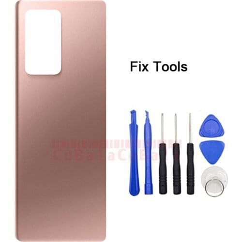 1Pcs New Original Rear Back Glass For Samsung Galaxy Z Fold 2 5G Z Fold2 F916N F916 F916U Housing Battery Cover Replacement Part