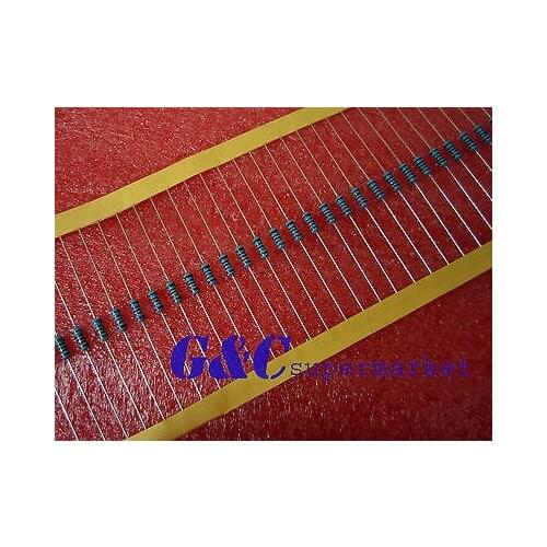 500PCS 220 Ohm 1/4W 0.25W 1% accuracy Metal Film Resistors RoHS R-MF diy electronics