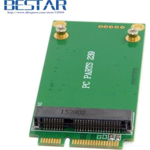 3x5cm mSATA SSD Adapter Adaptator to 3x7cm SATA Mini PCI-e 70mm SSD adapter card for Asus Eee PC 1000 S101 900 901 900A T91