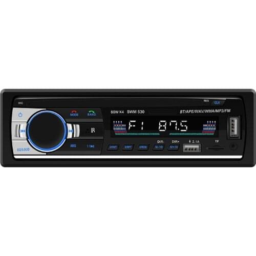 SWM-530 Dual USB Phone Charging FM Radio/AUX/U Disk/Bluetooth/Card Playback 12V Car MP3 Player Car Accessories Central control