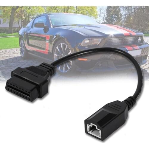 Car-Styling New 3 Pin To 16 Pin OBD 2 Auto Car Diagnostic Adapter Connector Cable For Honda Diagnostic Cable